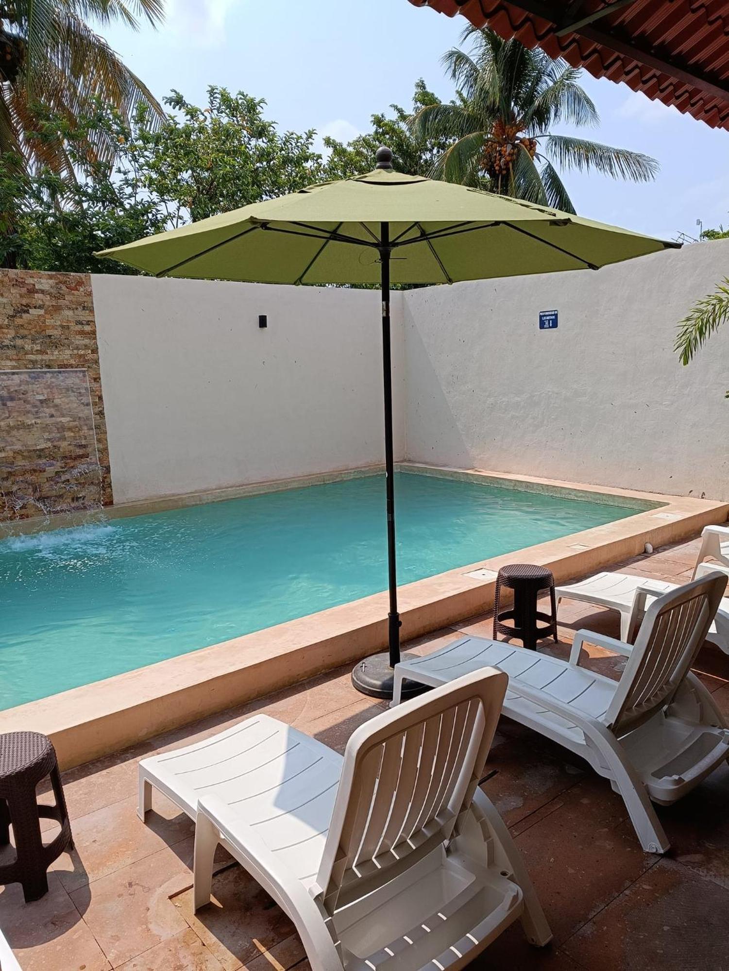 Hotel Beach Don Gonzalo Celestun Exteriör bild